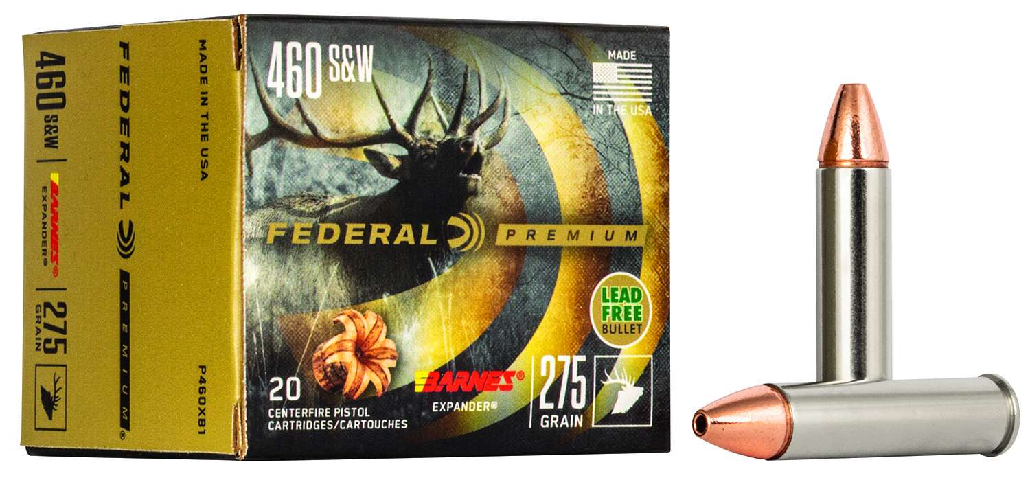 FED PREMIUM 460SW 275GR BARNES X EXPANDER  20/10 - Sale